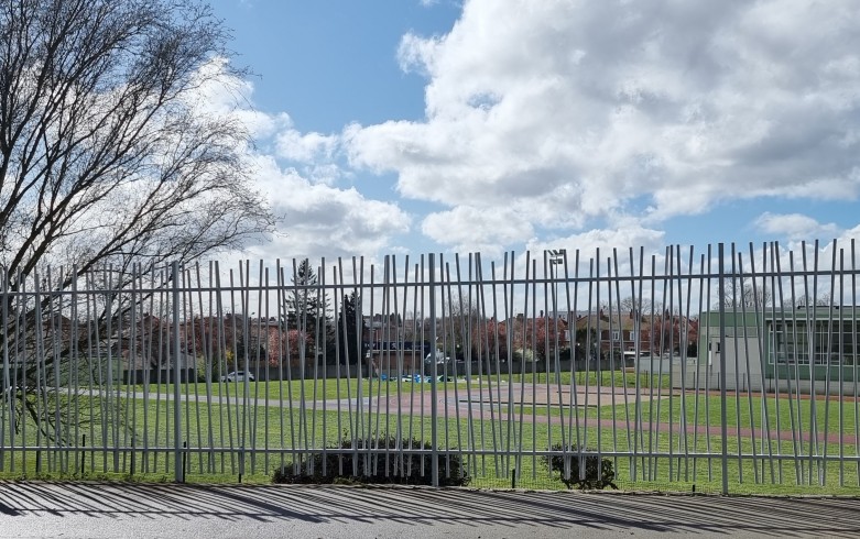 Clôture stade Durot 1