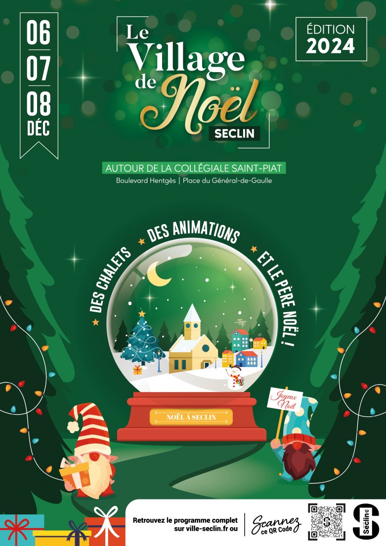 Affiche de Noel A3 2024