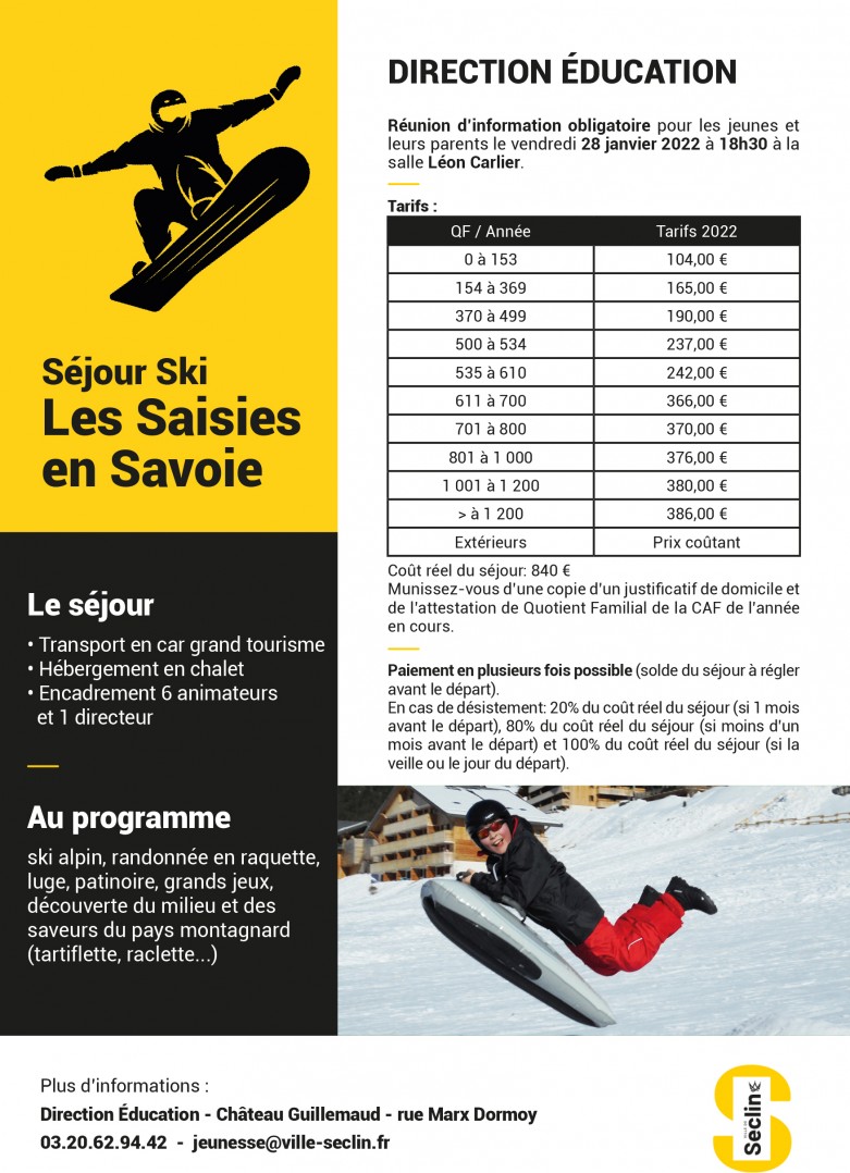 Séjour Ski 2