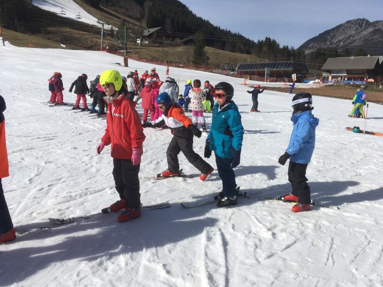1ere seance de ski 2
